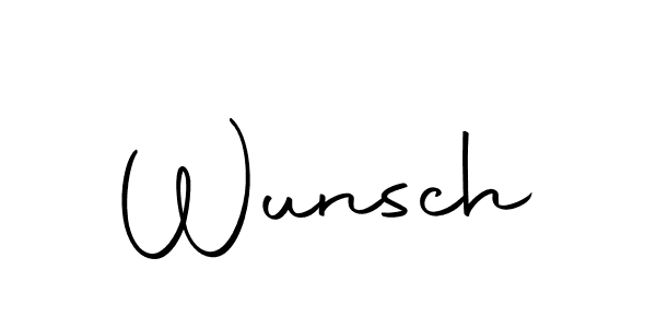 Autography-DOLnW is a professional signature style that is perfect for those who want to add a touch of class to their signature. It is also a great choice for those who want to make their signature more unique. Get Wunsch name to fancy signature for free. Wunsch signature style 10 images and pictures png