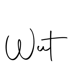 Wut stylish signature style. Best Handwritten Sign (Autography-DOLnW) for my name. Handwritten Signature Collection Ideas for my name Wut. Wut signature style 10 images and pictures png