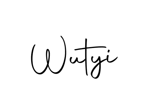 It looks lik you need a new signature style for name Wutyi. Design unique handwritten (Autography-DOLnW) signature with our free signature maker in just a few clicks. Wutyi signature style 10 images and pictures png