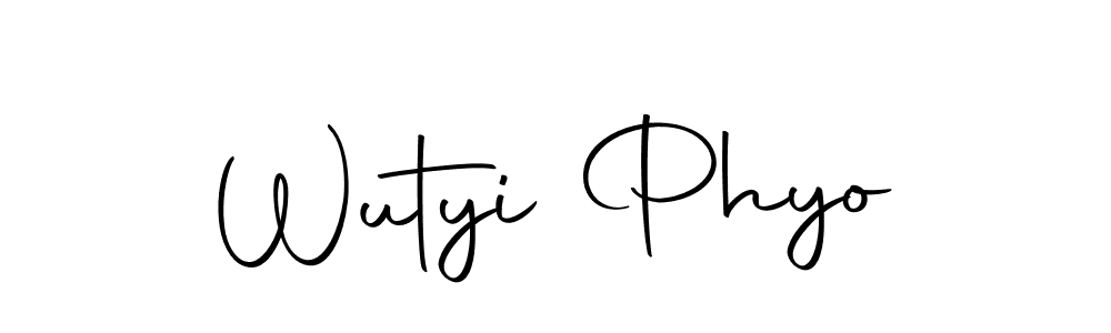 It looks lik you need a new signature style for name Wutyi Phyo. Design unique handwritten (Autography-DOLnW) signature with our free signature maker in just a few clicks. Wutyi Phyo signature style 10 images and pictures png
