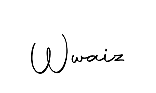 Use a signature maker to create a handwritten signature online. With this signature software, you can design (Autography-DOLnW) your own signature for name Wwaiz. Wwaiz signature style 10 images and pictures png