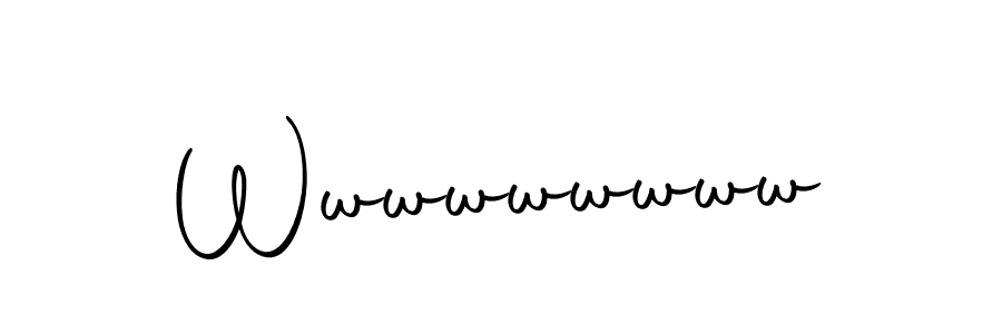 Make a beautiful signature design for name Wwwwwwwww. Use this online signature maker to create a handwritten signature for free. Wwwwwwwww signature style 10 images and pictures png