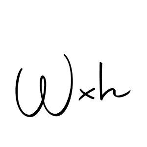 How to Draw Wxh signature style? Autography-DOLnW is a latest design signature styles for name Wxh. Wxh signature style 10 images and pictures png