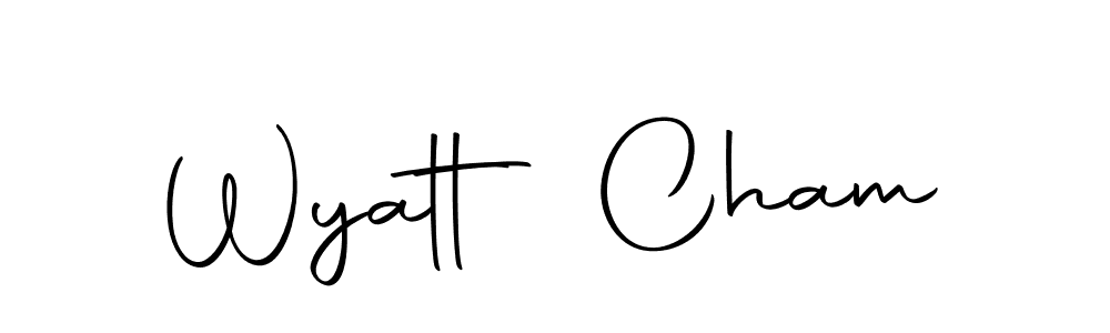 Also You can easily find your signature by using the search form. We will create Wyatt Cham name handwritten signature images for you free of cost using Autography-DOLnW sign style. Wyatt Cham signature style 10 images and pictures png