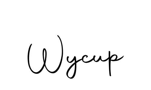 Best and Professional Signature Style for Wycup. Autography-DOLnW Best Signature Style Collection. Wycup signature style 10 images and pictures png