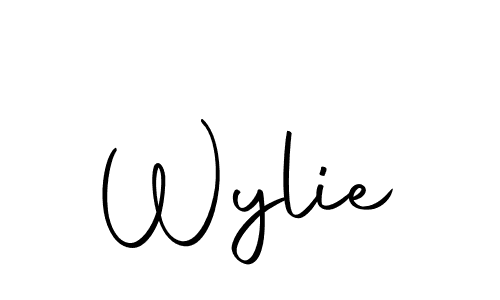 You should practise on your own different ways (Autography-DOLnW) to write your name (Wylie) in signature. don't let someone else do it for you. Wylie signature style 10 images and pictures png