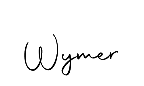 How to make Wymer signature? Autography-DOLnW is a professional autograph style. Create handwritten signature for Wymer name. Wymer signature style 10 images and pictures png
