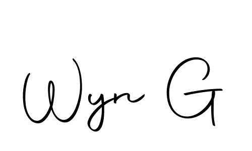 Once you've used our free online signature maker to create your best signature Autography-DOLnW style, it's time to enjoy all of the benefits that Wyn G name signing documents. Wyn G signature style 10 images and pictures png