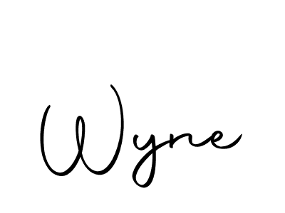 Make a beautiful signature design for name Wyne. Use this online signature maker to create a handwritten signature for free. Wyne signature style 10 images and pictures png