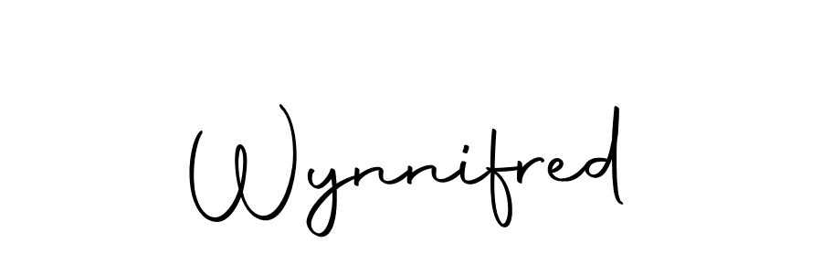 Make a beautiful signature design for name Wynnifred. Use this online signature maker to create a handwritten signature for free. Wynnifred signature style 10 images and pictures png