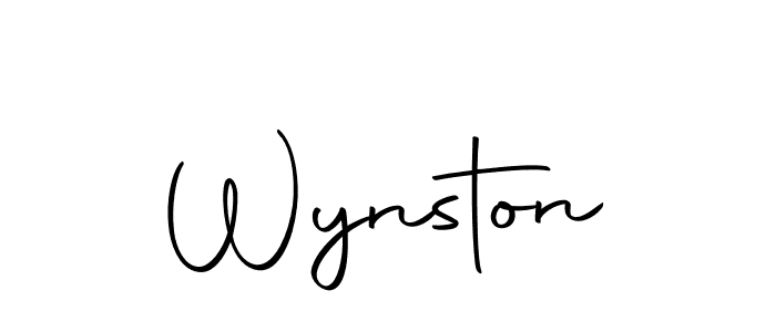 if you are searching for the best signature style for your name Wynston. so please give up your signature search. here we have designed multiple signature styles  using Autography-DOLnW. Wynston signature style 10 images and pictures png