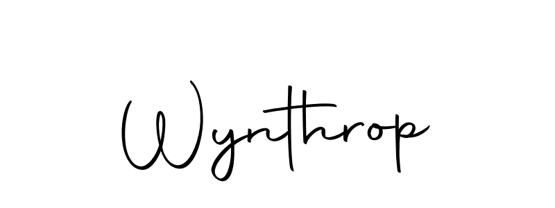 Autography-DOLnW is a professional signature style that is perfect for those who want to add a touch of class to their signature. It is also a great choice for those who want to make their signature more unique. Get Wynthrop name to fancy signature for free. Wynthrop signature style 10 images and pictures png