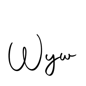 This is the best signature style for the Wyw name. Also you like these signature font (Autography-DOLnW). Mix name signature. Wyw signature style 10 images and pictures png