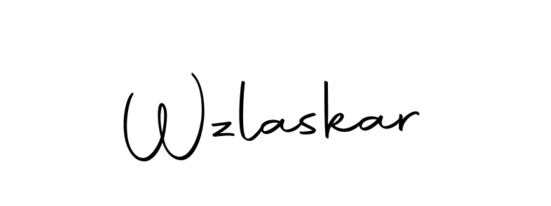 Similarly Autography-DOLnW is the best handwritten signature design. Signature creator online .You can use it as an online autograph creator for name Wzlaskar. Wzlaskar signature style 10 images and pictures png