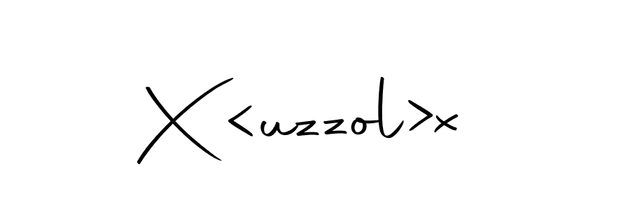 Here are the top 10 professional signature styles for the name X<uzzol>x. These are the best autograph styles you can use for your name. X<uzzol>x signature style 10 images and pictures png