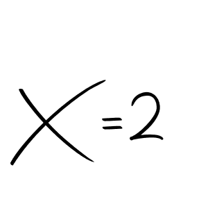 How to make X=2 signature? Autography-DOLnW is a professional autograph style. Create handwritten signature for X=2 name. X=2 signature style 10 images and pictures png