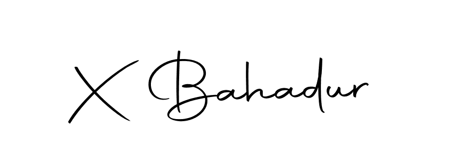 Make a beautiful signature design for name X Bahadur. With this signature (Autography-DOLnW) style, you can create a handwritten signature for free. X Bahadur signature style 10 images and pictures png