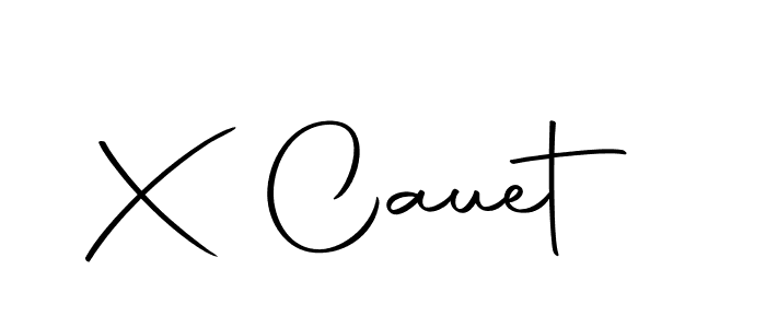 You should practise on your own different ways (Autography-DOLnW) to write your name (X Cauet) in signature. don't let someone else do it for you. X Cauet signature style 10 images and pictures png