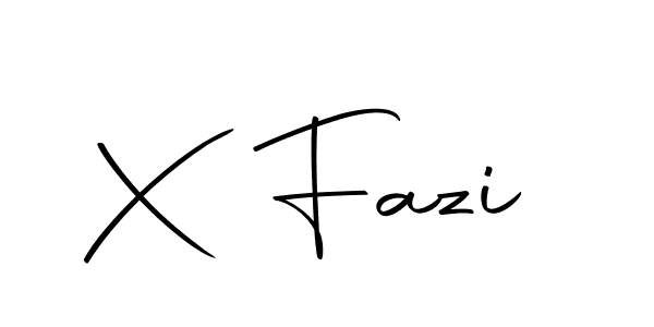 You should practise on your own different ways (Autography-DOLnW) to write your name (X Fazi) in signature. don't let someone else do it for you. X Fazi signature style 10 images and pictures png
