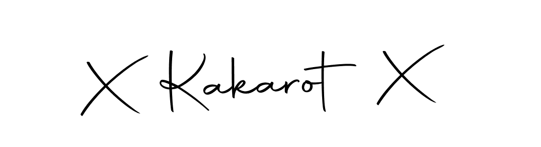 Also we have X Kakarot X name is the best signature style. Create professional handwritten signature collection using Autography-DOLnW autograph style. X Kakarot X signature style 10 images and pictures png