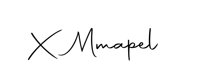 How to make X Mmapel name signature. Use Autography-DOLnW style for creating short signs online. This is the latest handwritten sign. X Mmapel signature style 10 images and pictures png