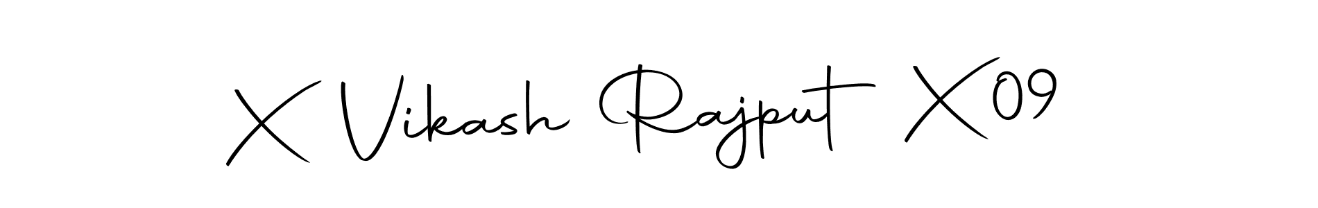 You can use this online signature creator to create a handwritten signature for the name X Vikash Rajput X09. This is the best online autograph maker. X Vikash Rajput X09 signature style 10 images and pictures png