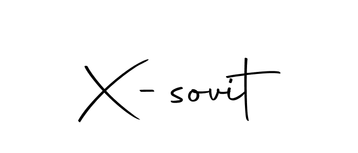How to Draw X-sovit signature style? Autography-DOLnW is a latest design signature styles for name X-sovit. X-sovit signature style 10 images and pictures png
