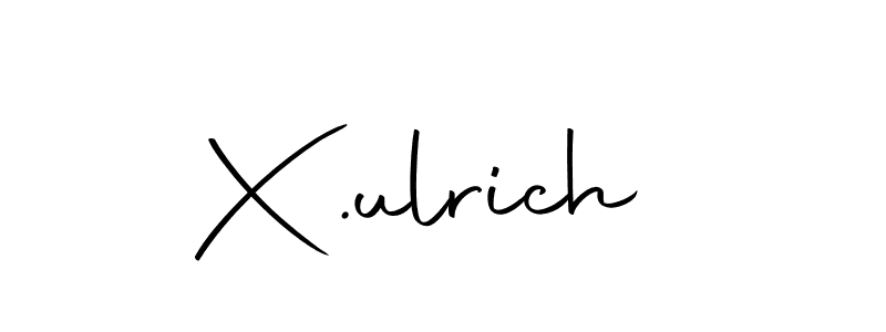 Here are the top 10 professional signature styles for the name X.ulrich. These are the best autograph styles you can use for your name. X.ulrich signature style 10 images and pictures png