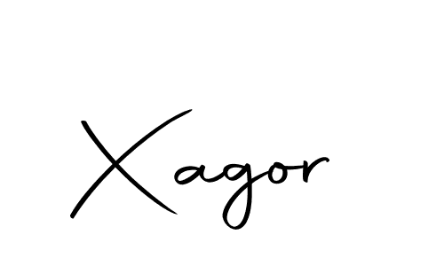 Xagor stylish signature style. Best Handwritten Sign (Autography-DOLnW) for my name. Handwritten Signature Collection Ideas for my name Xagor. Xagor signature style 10 images and pictures png