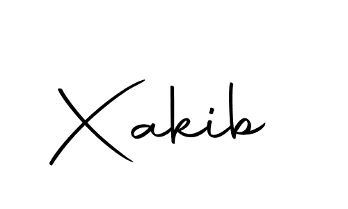 if you are searching for the best signature style for your name Xakib. so please give up your signature search. here we have designed multiple signature styles  using Autography-DOLnW. Xakib signature style 10 images and pictures png