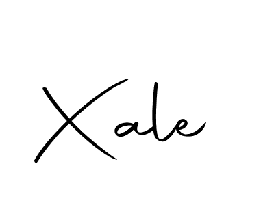 Also we have Xale name is the best signature style. Create professional handwritten signature collection using Autography-DOLnW autograph style. Xale signature style 10 images and pictures png