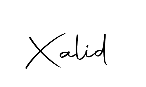 Similarly Autography-DOLnW is the best handwritten signature design. Signature creator online .You can use it as an online autograph creator for name Xalid. Xalid signature style 10 images and pictures png