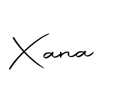 Use a signature maker to create a handwritten signature online. With this signature software, you can design (Autography-DOLnW) your own signature for name Xana. Xana signature style 10 images and pictures png