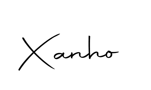 Design your own signature with our free online signature maker. With this signature software, you can create a handwritten (Autography-DOLnW) signature for name Xanho. Xanho signature style 10 images and pictures png