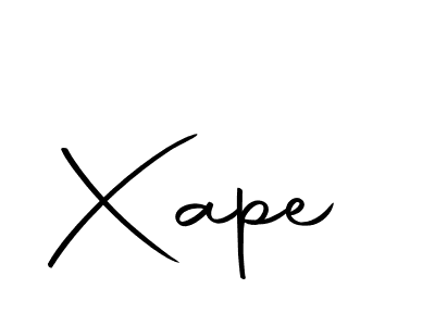 Make a beautiful signature design for name Xape. Use this online signature maker to create a handwritten signature for free. Xape signature style 10 images and pictures png