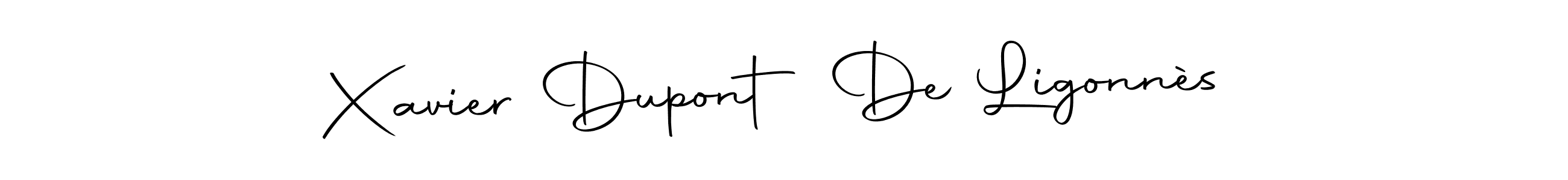 Create a beautiful signature design for name Xavier Dupont De Ligonnès. With this signature (Autography-DOLnW) fonts, you can make a handwritten signature for free. Xavier Dupont De Ligonnès signature style 10 images and pictures png