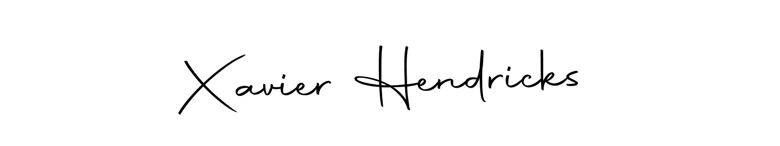 You should practise on your own different ways (Autography-DOLnW) to write your name (Xavier Hendricks) in signature. don't let someone else do it for you. Xavier Hendricks signature style 10 images and pictures png