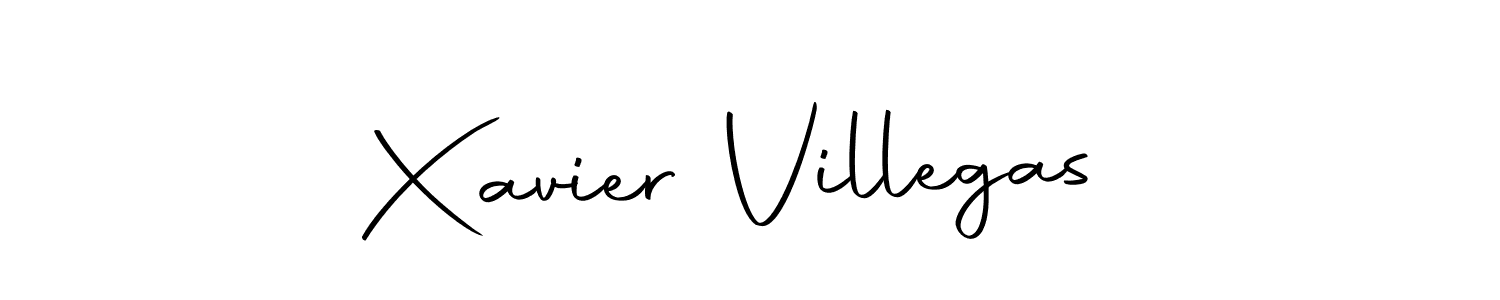 Design your own signature with our free online signature maker. With this signature software, you can create a handwritten (Autography-DOLnW) signature for name Xavier Villegas. Xavier Villegas signature style 10 images and pictures png