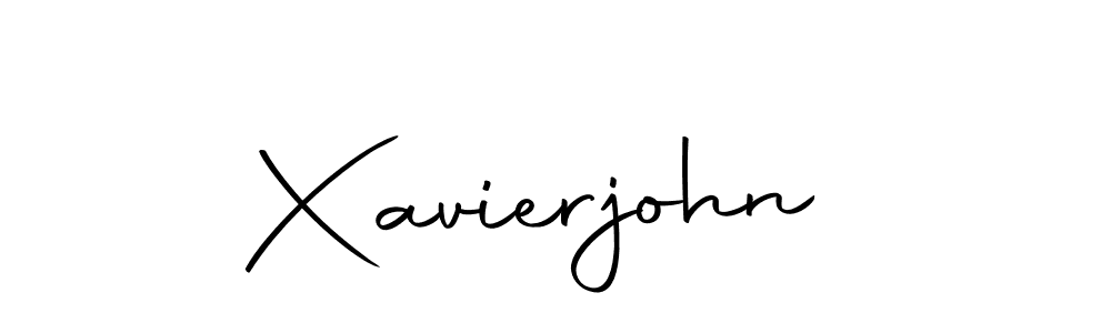 Here are the top 10 professional signature styles for the name Xavierjohn. These are the best autograph styles you can use for your name. Xavierjohn signature style 10 images and pictures png