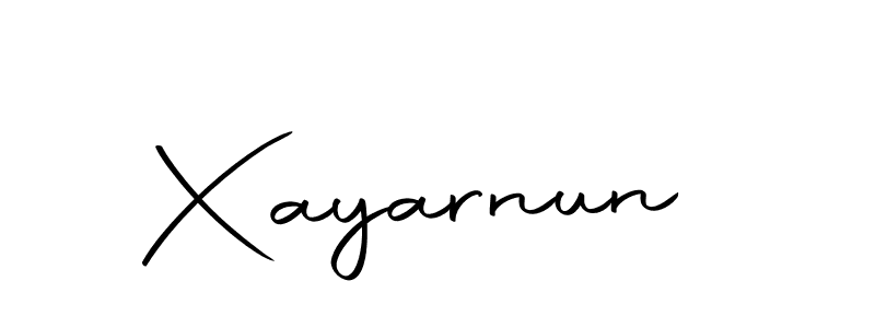 How to make Xayarnun name signature. Use Autography-DOLnW style for creating short signs online. This is the latest handwritten sign. Xayarnun signature style 10 images and pictures png