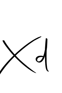 You should practise on your own different ways (Autography-DOLnW) to write your name (Xd) in signature. don't let someone else do it for you. Xd signature style 10 images and pictures png
