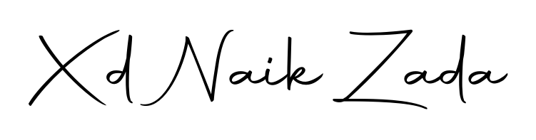 Get an exclusive digital autograph for Xd Naik Zada. The Autography-DOLnW typeface captures the charm of real penmanship on paper. Xd Naik Zada signature style 10 images and pictures png