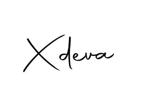 How to Draw Xdeva signature style? Autography-DOLnW is a latest design signature styles for name Xdeva. Xdeva signature style 10 images and pictures png