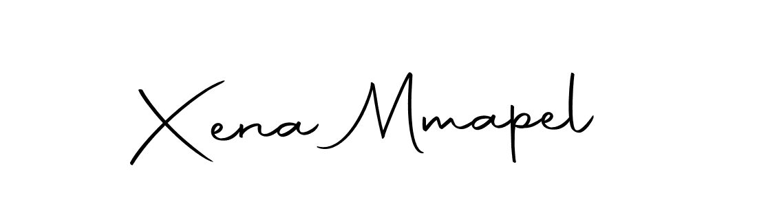 Also we have Xena Mmapel name is the best signature style. Create professional handwritten signature collection using Autography-DOLnW autograph style. Xena Mmapel signature style 10 images and pictures png