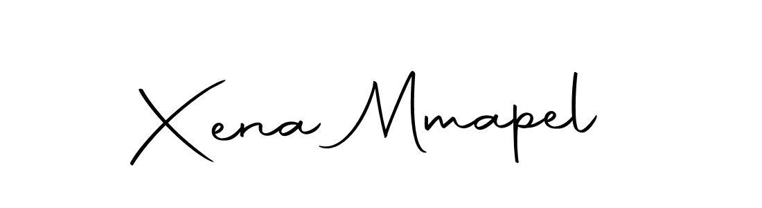 Also we have Xena Mmapel name is the best signature style. Create professional handwritten signature collection using Autography-DOLnW autograph style. Xena Mmapel signature style 10 images and pictures png