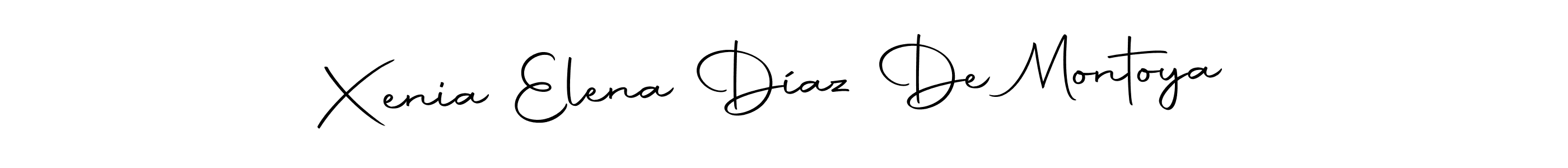 Make a beautiful signature design for name Xenia Elena Díaz De Montoya. Use this online signature maker to create a handwritten signature for free. Xenia Elena Díaz De Montoya signature style 10 images and pictures png