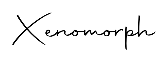 Personalize your online presence with Xenomorph signature rendered in elegant Autography-DOLnW font. Great for website footers and blogs. Xenomorph signature style 10 images and pictures png