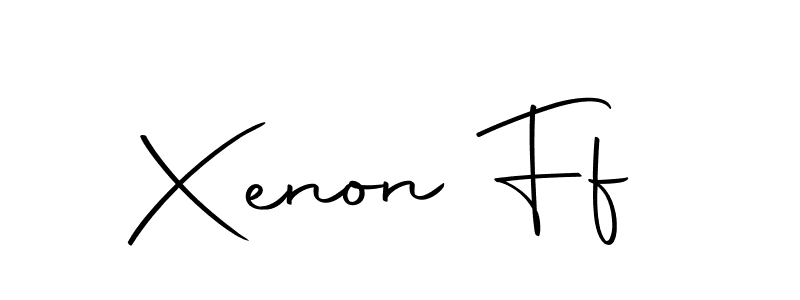 Also we have Xenon Ff name is the best signature style. Create professional handwritten signature collection using Autography-DOLnW autograph style. Xenon Ff signature style 10 images and pictures png