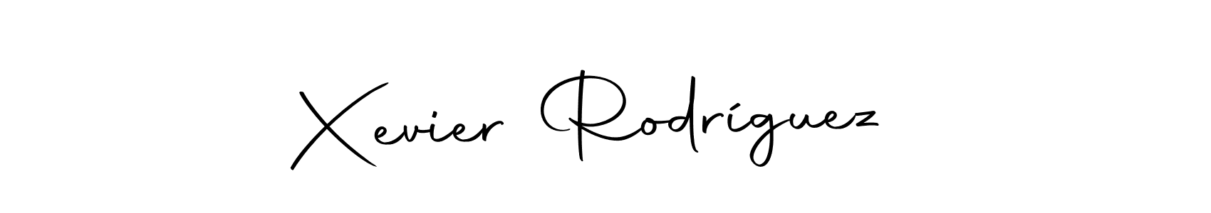 Xevier Rodríguez stylish signature style. Best Handwritten Sign (Autography-DOLnW) for my name. Handwritten Signature Collection Ideas for my name Xevier Rodríguez. Xevier Rodríguez signature style 10 images and pictures png