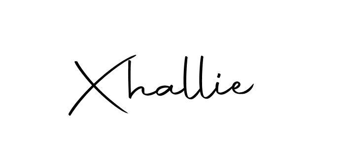 Here are the top 10 professional signature styles for the name Xhallie. These are the best autograph styles you can use for your name. Xhallie signature style 10 images and pictures png
